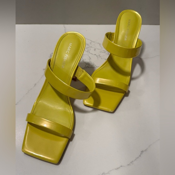 Marc Fisher Zasha Neon Women's Heeled Sandals - Picture 9 of 13